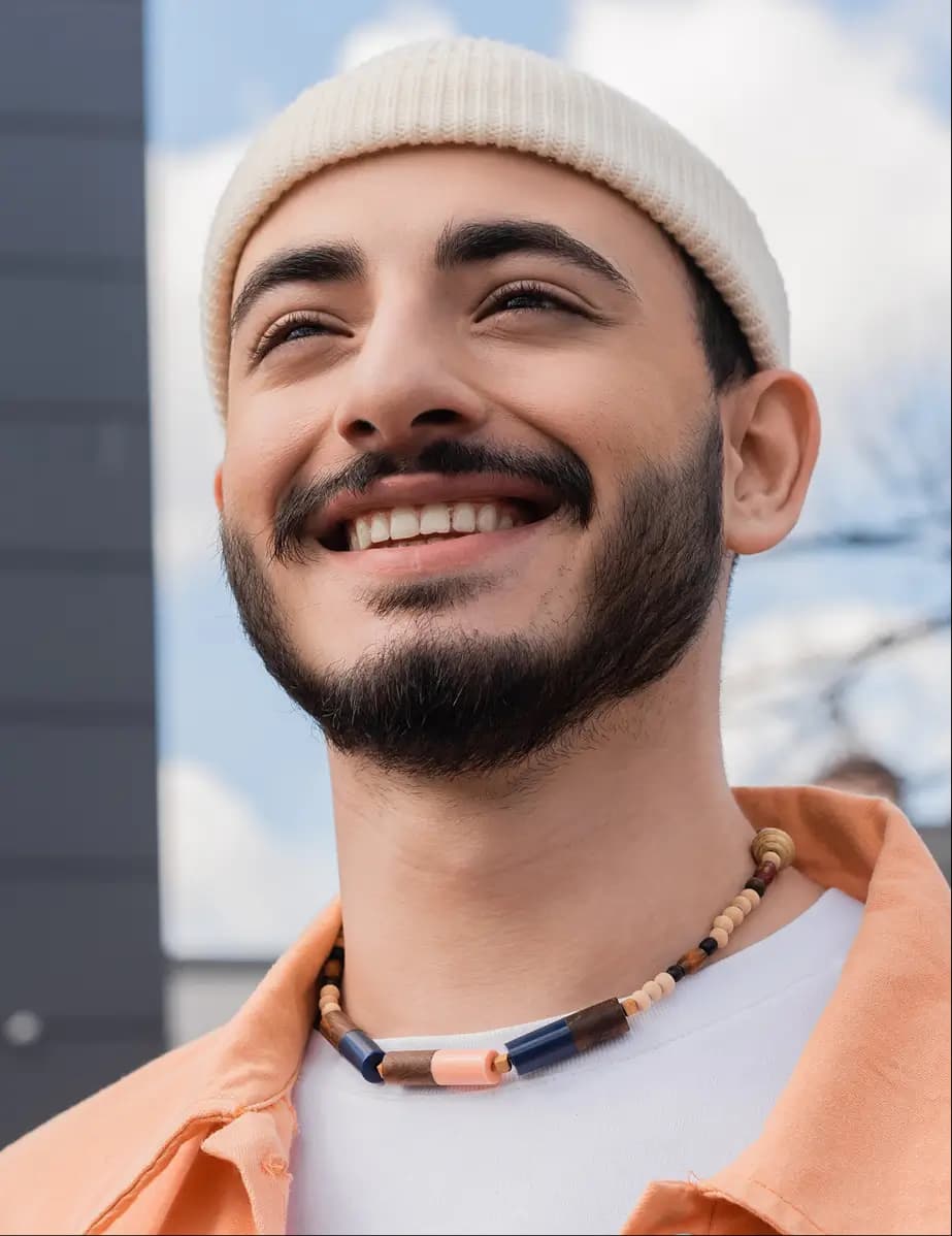 Smiling professional man